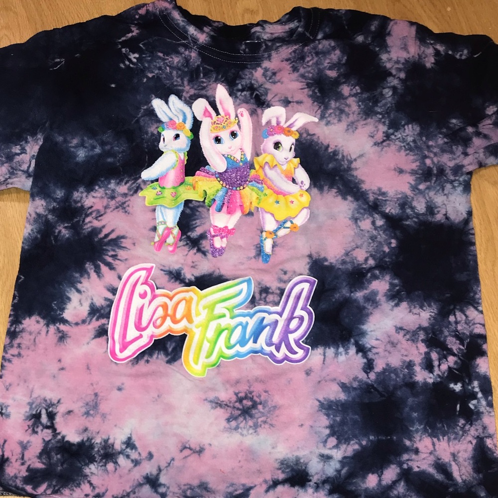 BRAND NEW size SMALL Lisa Frank crop top